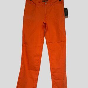 LRL Lauren Jeans CO. Women’s Orange Pants Size 6